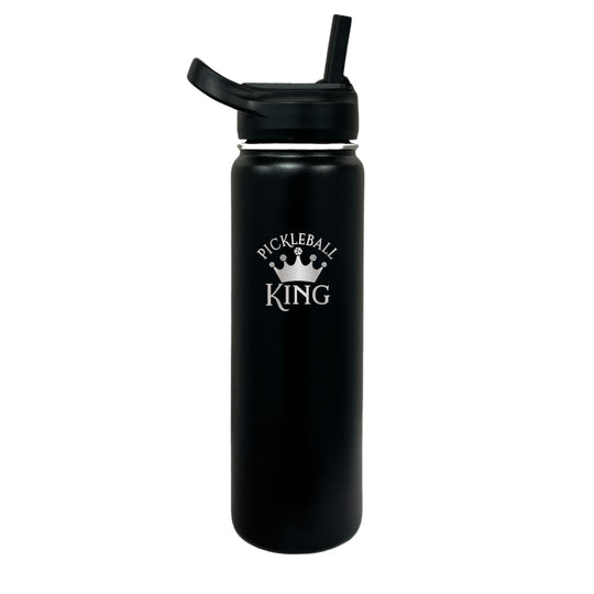 Pickleball Crown King | 24oz Water Bottle