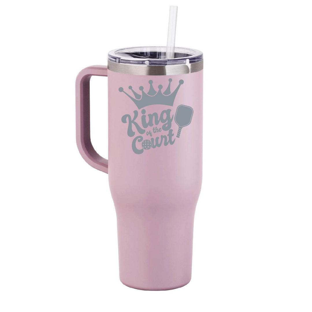 King of the Court | 40oz Charger Tumbler