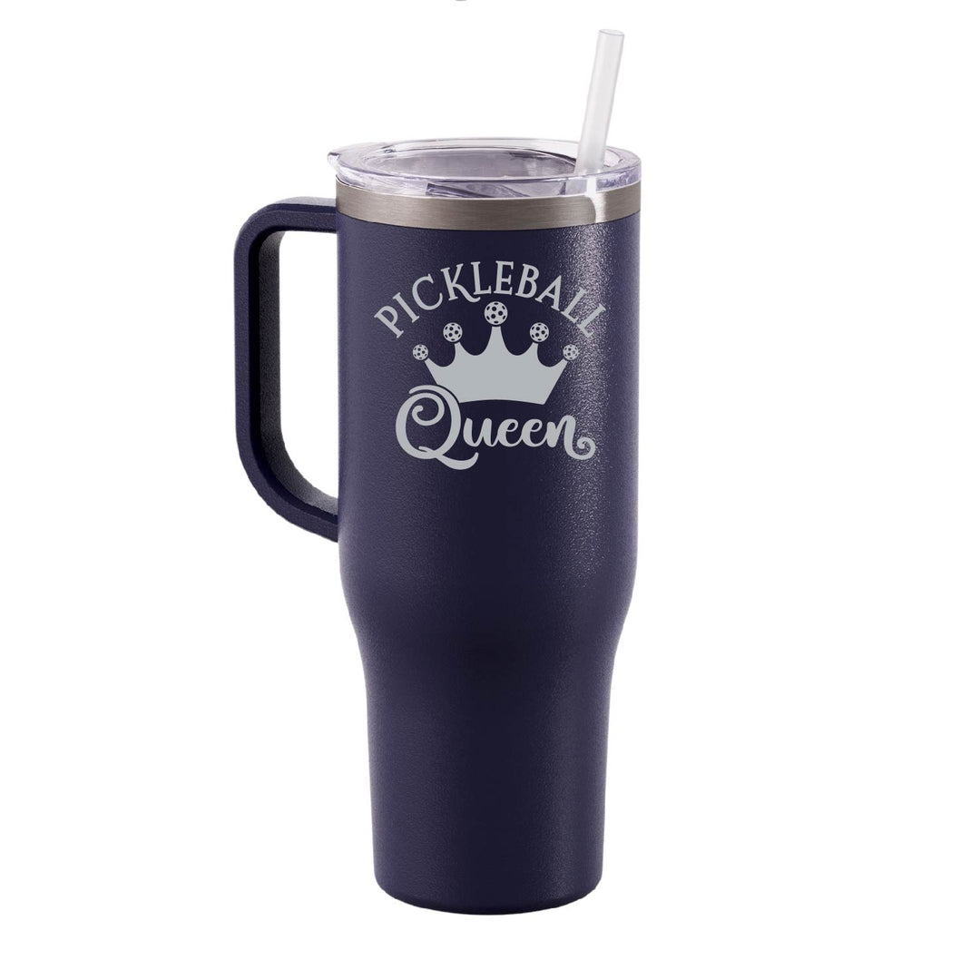 Pickleball Crown Queen | 40oz Charger Tumbler