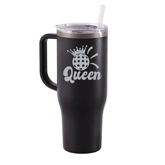 Pickleball Queen | 40oz Charger Tumbler