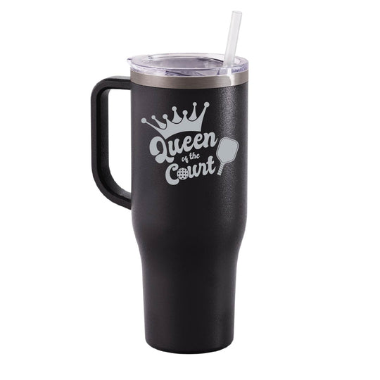 Queen of the Court | 40oz Charger Tumbler